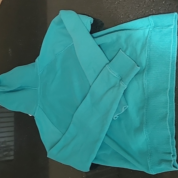 Roots Hoodie Sweatshirt Xs Green Photographing Blue - Picture 4 of 9